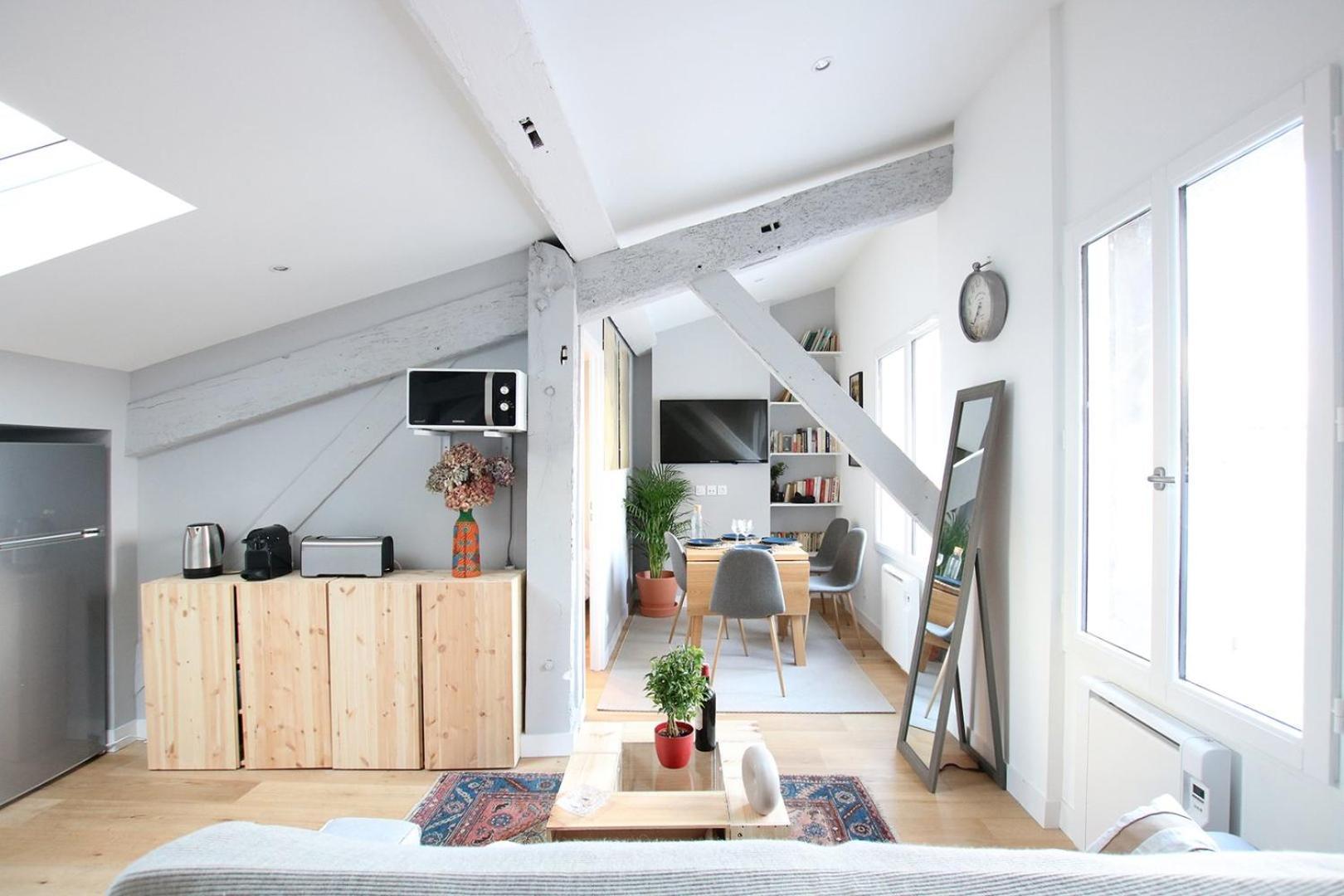 Guestready - Sunny Attic Apt Near Grand Theatre Bordeaux Zewnętrze zdjęcie